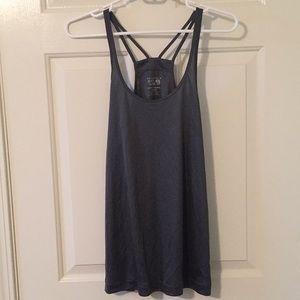 Gray Yoga & Running Tank